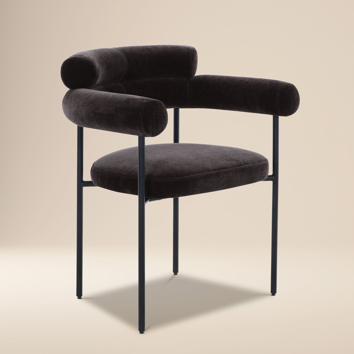Bolus Dining Chair | Ganache Brown 