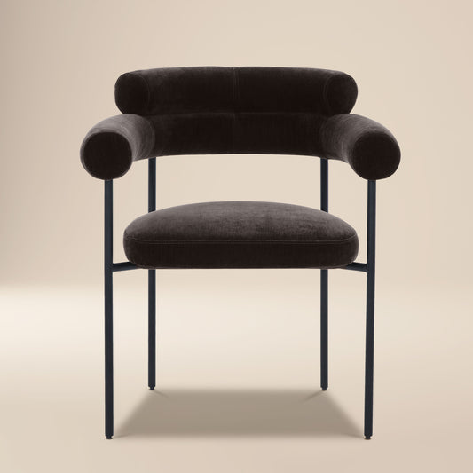 Bolus Dining Chair | Ganache Brown