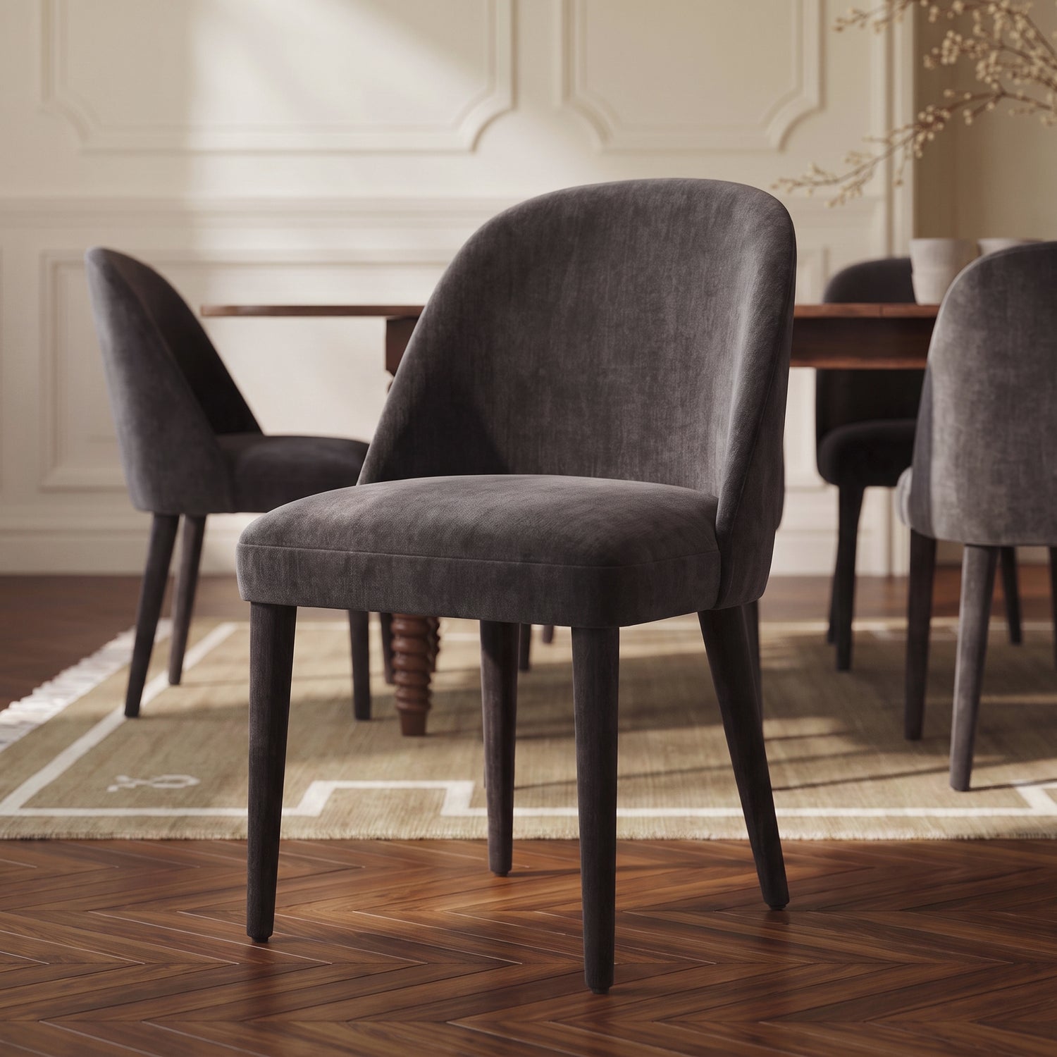 Labin Dining Chair | Ganache Brown | Set of 2 lifestyle_image