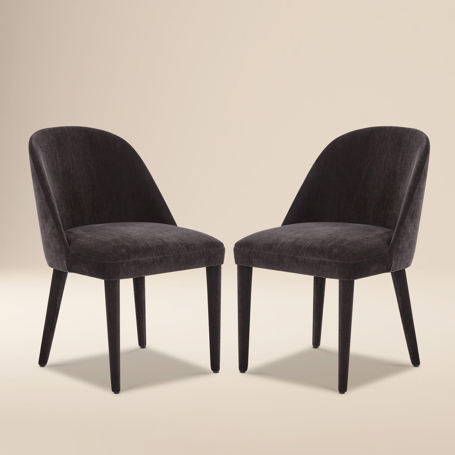 Labin Dining Chair | Ganache Brown | Set of 2