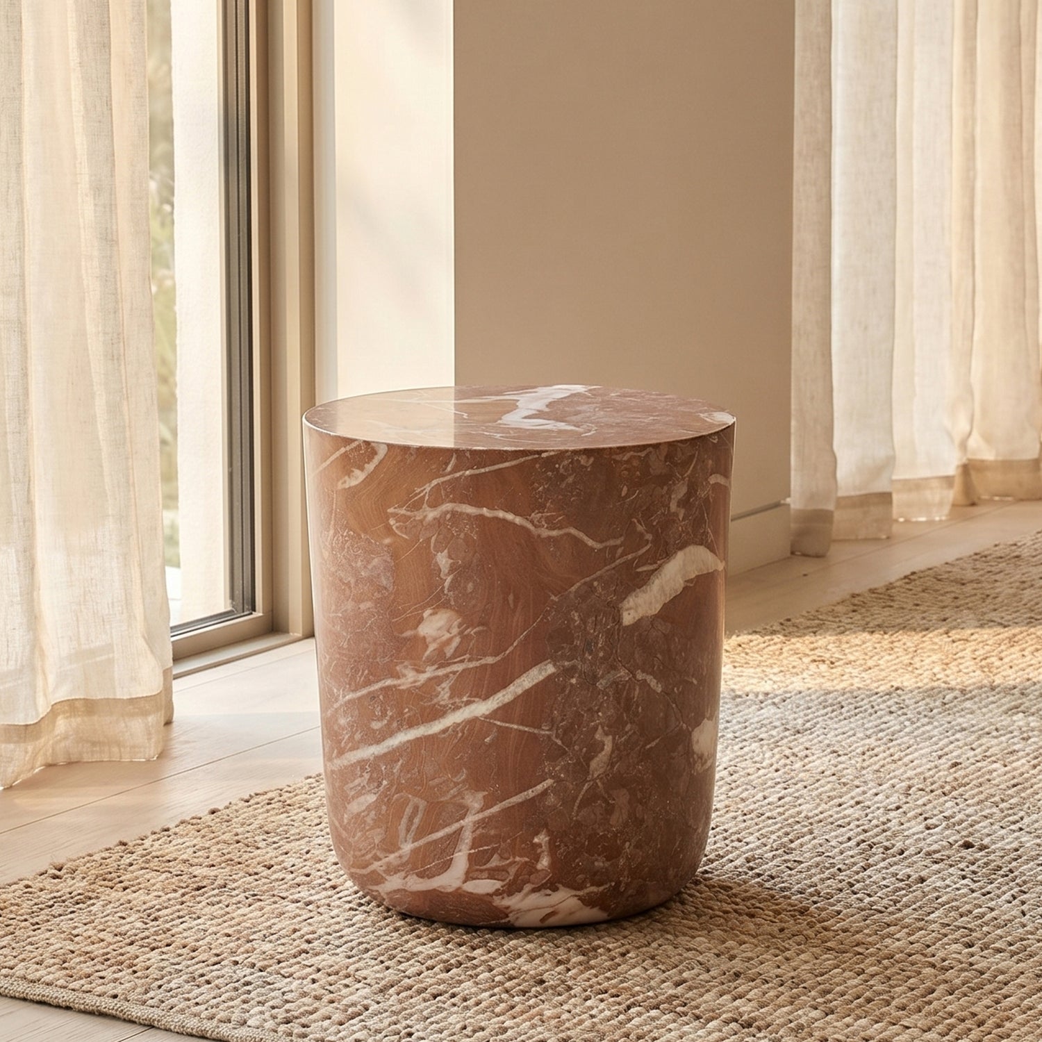 Dorset Side Table | Jasper Red lifestyle_image