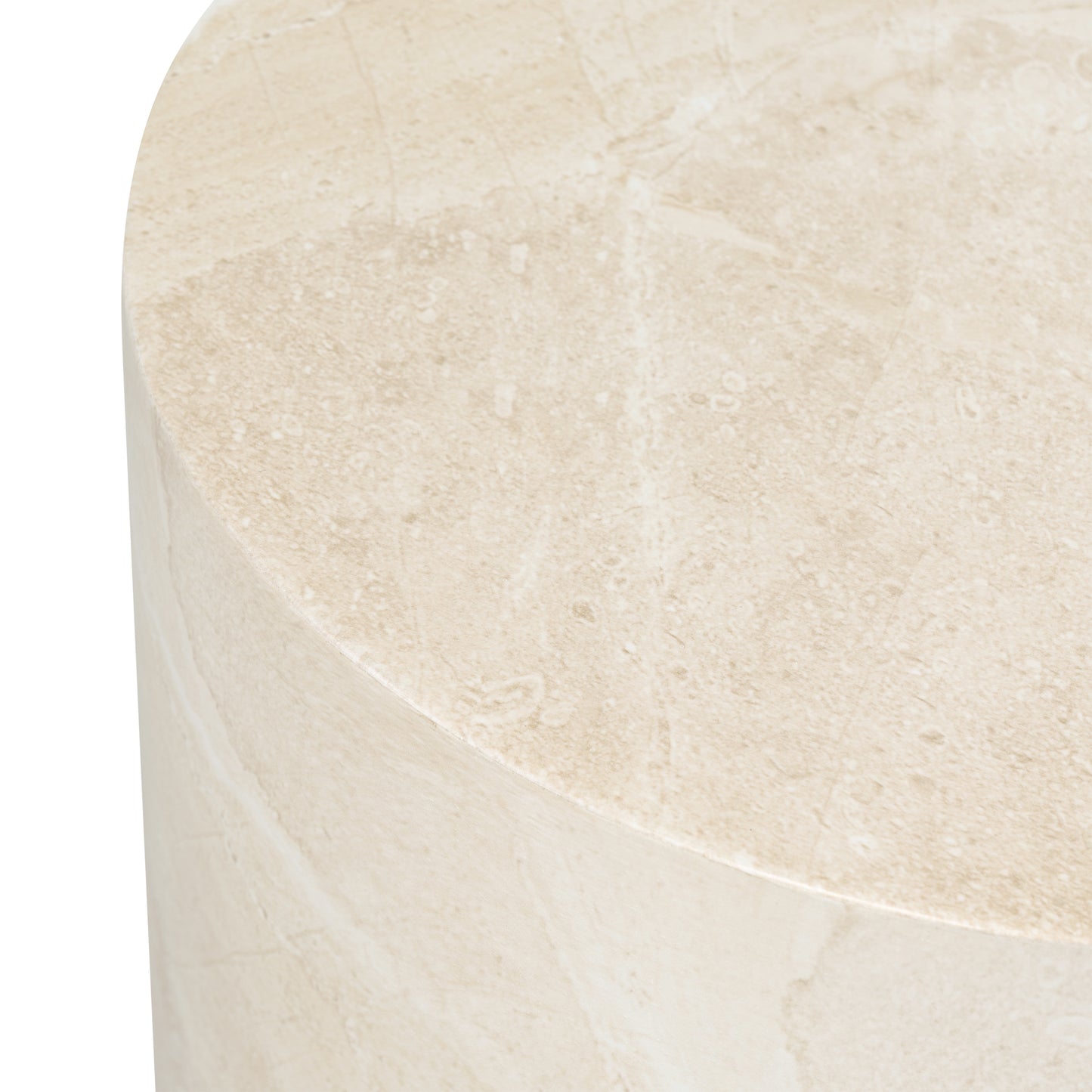 Dorset Side Table | Sandstone White