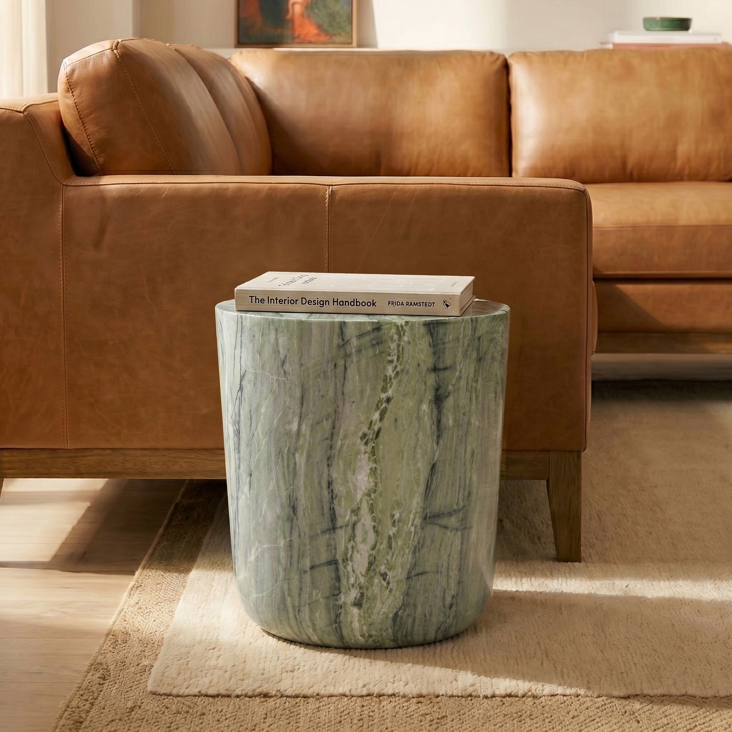 Dorset Side Table | Seaweed Green lifestyle_image