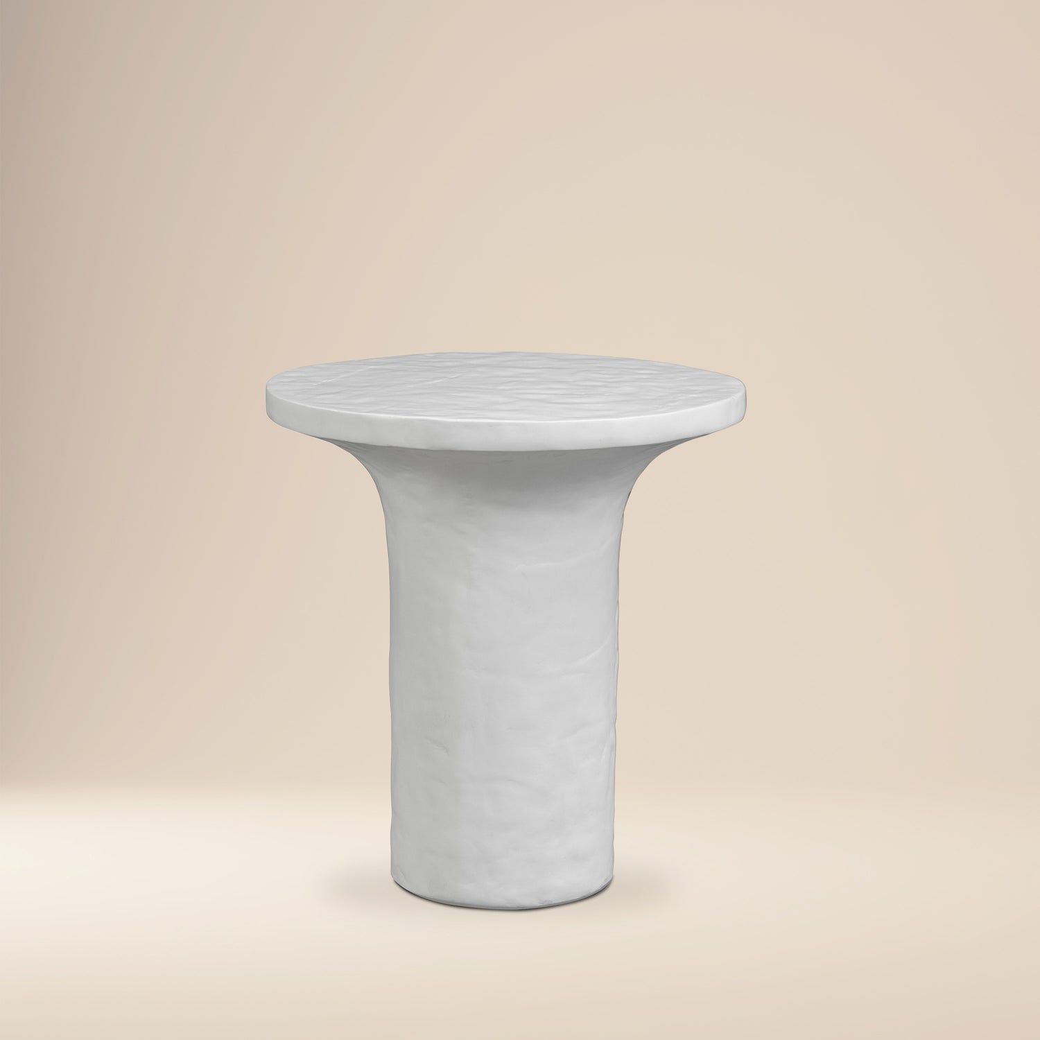 Selenit Side Table | Ivory Concrete 