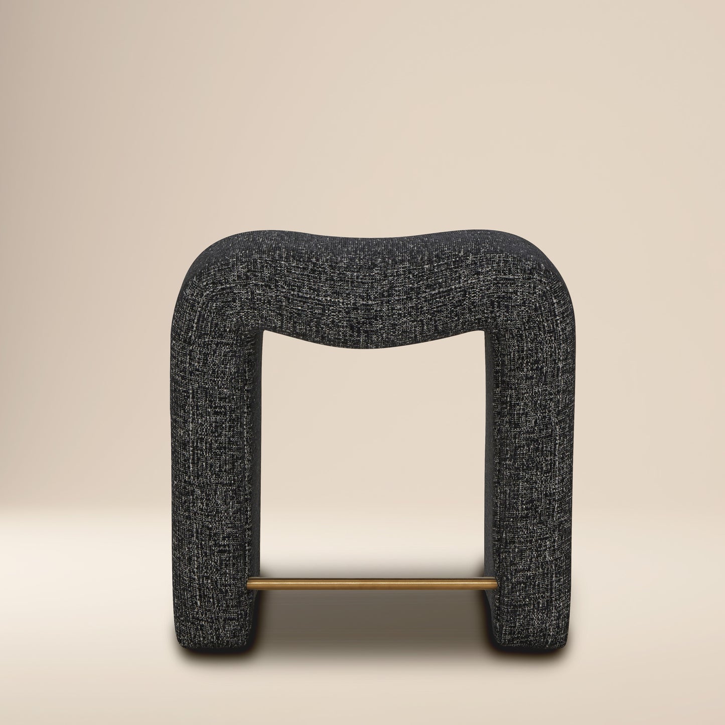 Faro 23.5" Counter Stool | Ebony Black