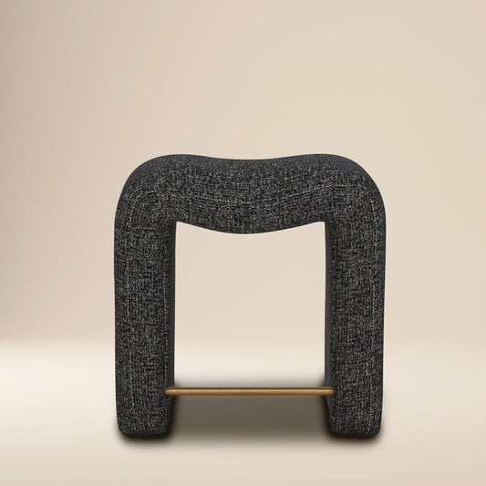 Faro 23.5" Counter Stool | Ebony Black