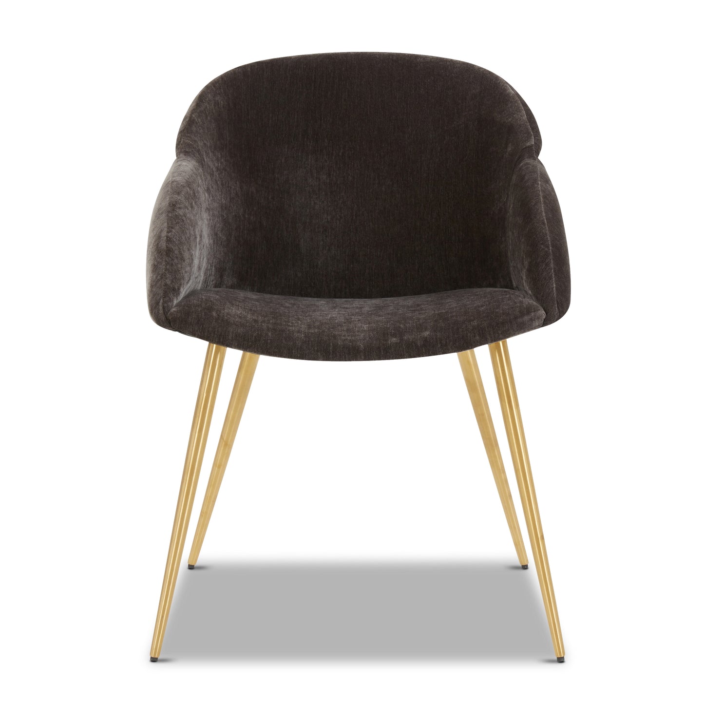 Como Fabric Dining Chair | Java Brown | Set of 2