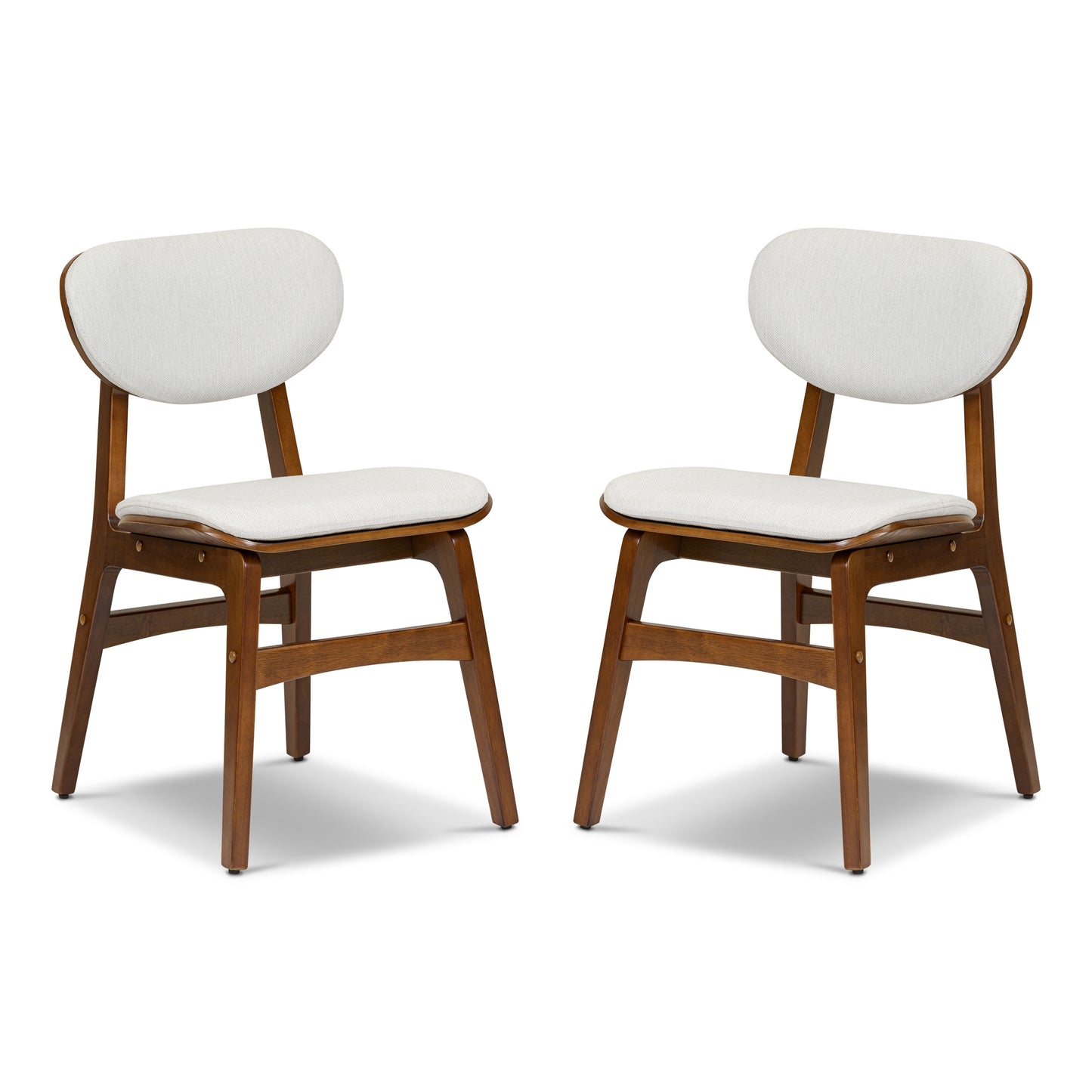 Finnley Dining Chair with Removable / Washable Covers | Pearlstone Ivory | Set of 2