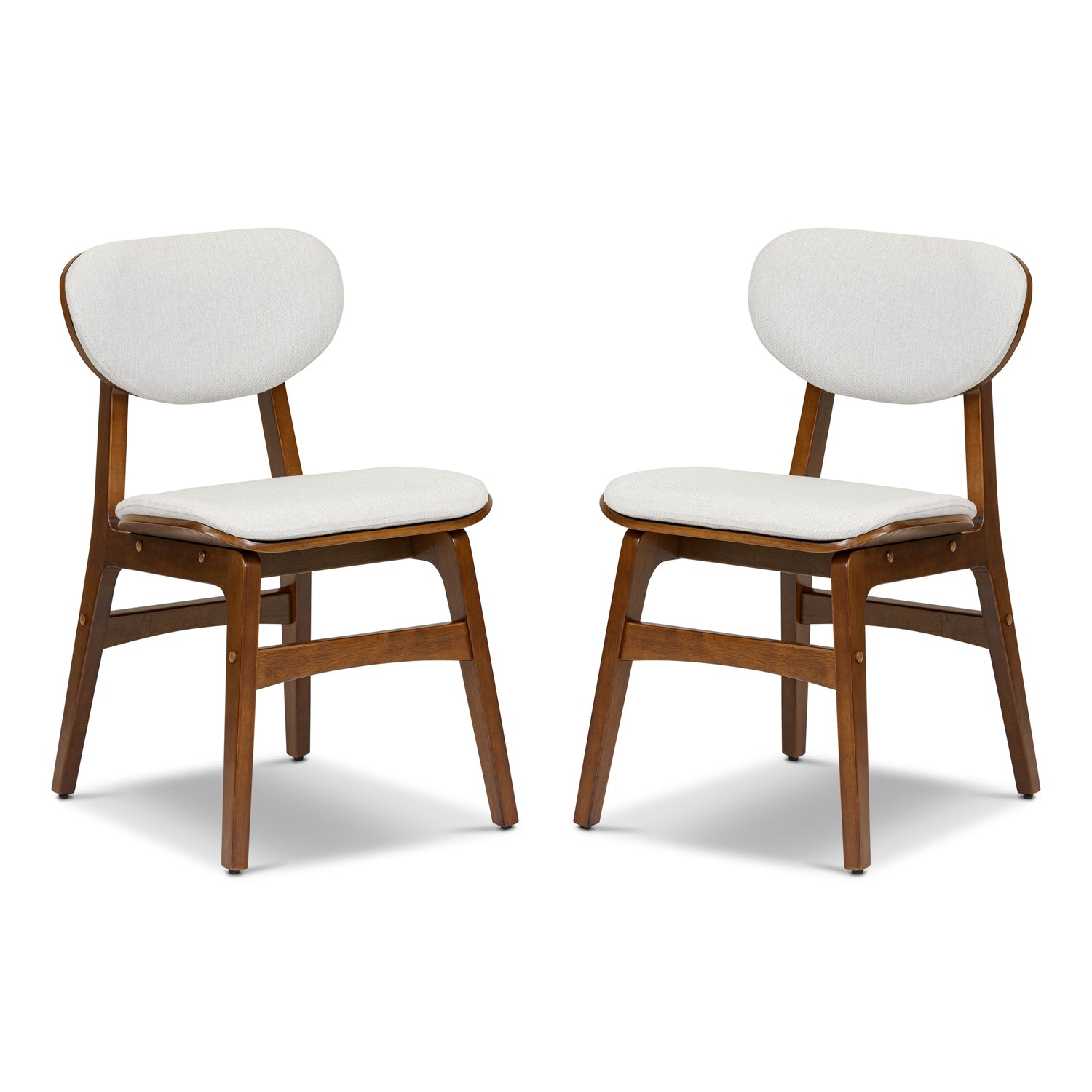 Finnley Dining Chair with Removable / Washable Covers | Pearlstone Ivory | Set of 2 