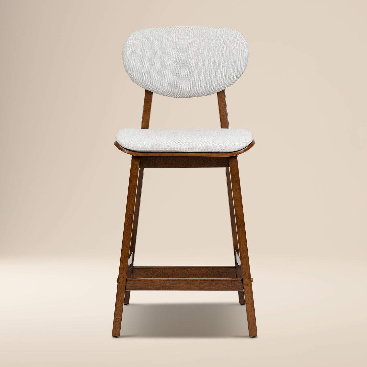 Finnley Counter Stool with Removable  / Washable Covers | Pearlstone Ivory 