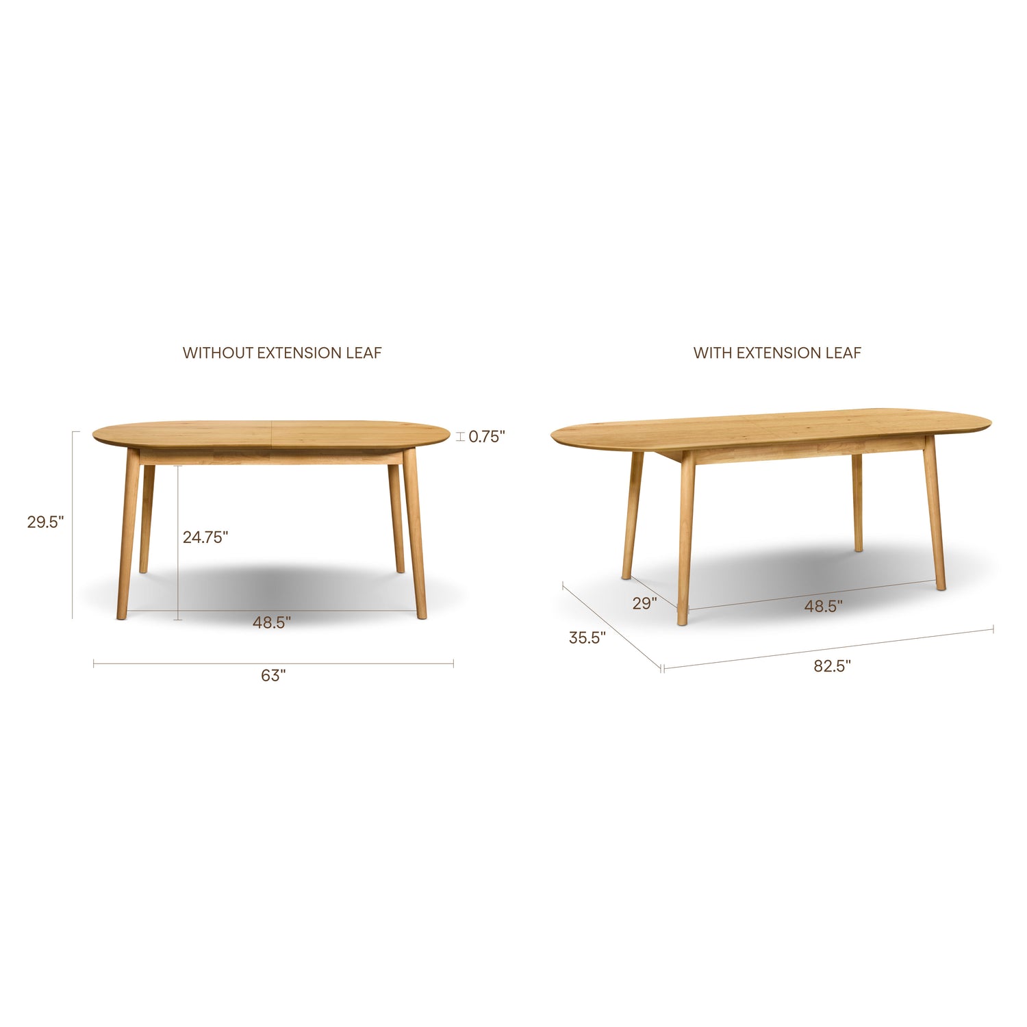 Svalbard Extendable Dining Table (63