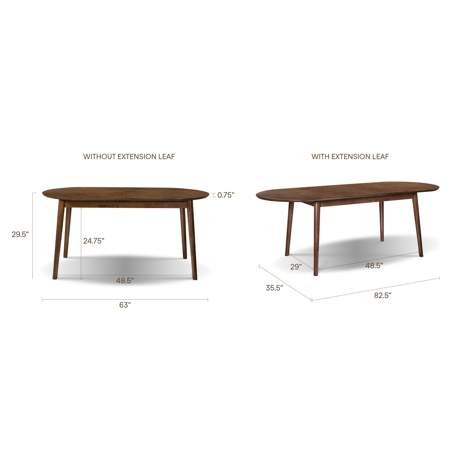 Svalbard Extendable Dining Table (63