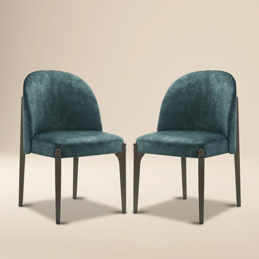 Pietta Dining Chair | Cobalt Blue | Set of 2