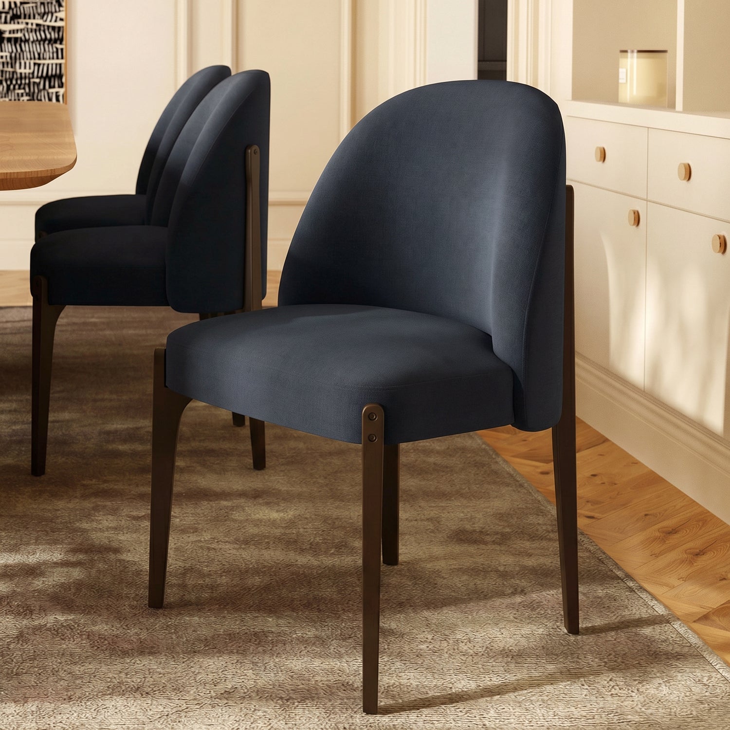 Pietta Dining Chair | Eclipse Blue | Set of 2 lifestyle_image