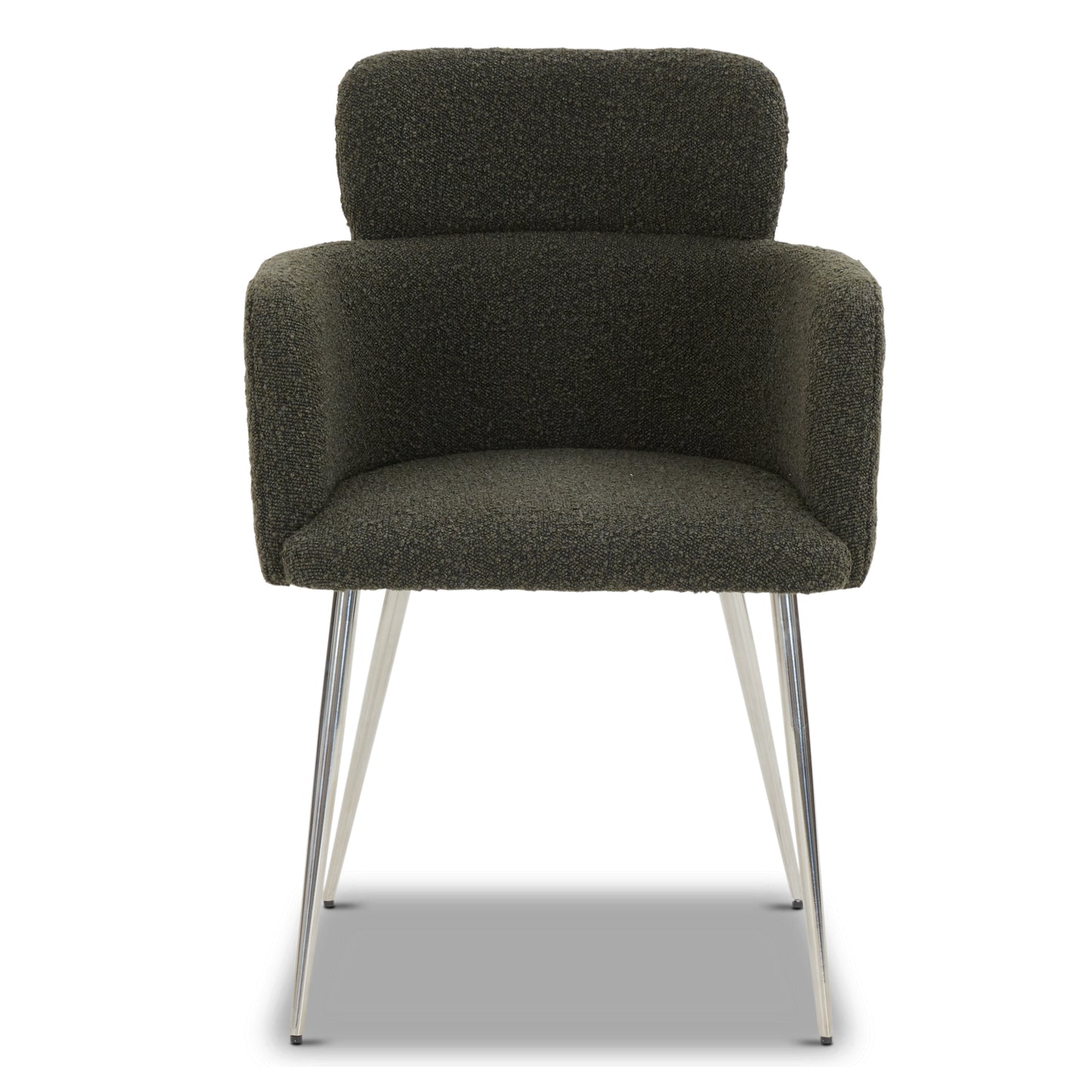 Atlas Dining Armchair | Juniper Green Boucle | Set of 2