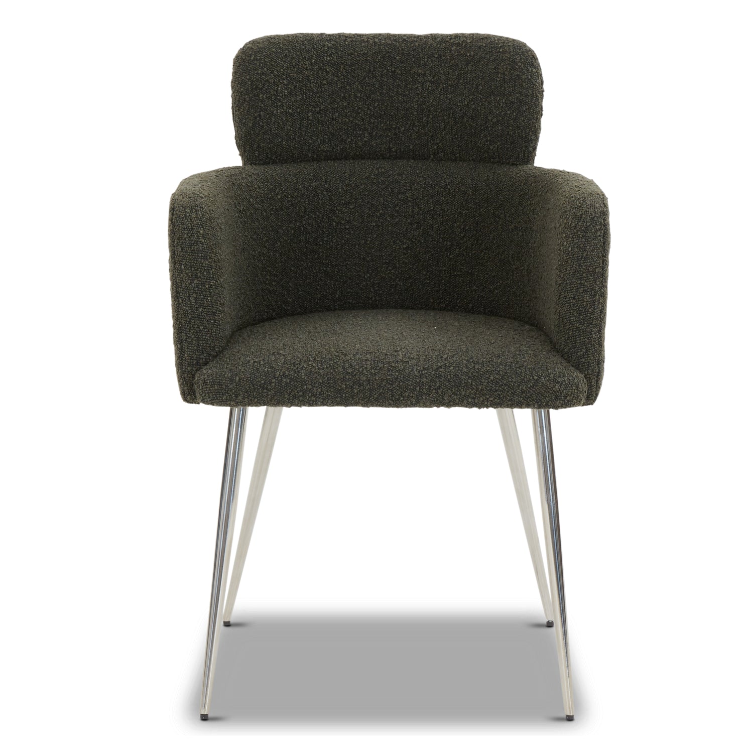 Atlas Dining Armchair | Juniper Green Boucle | Set of 2 