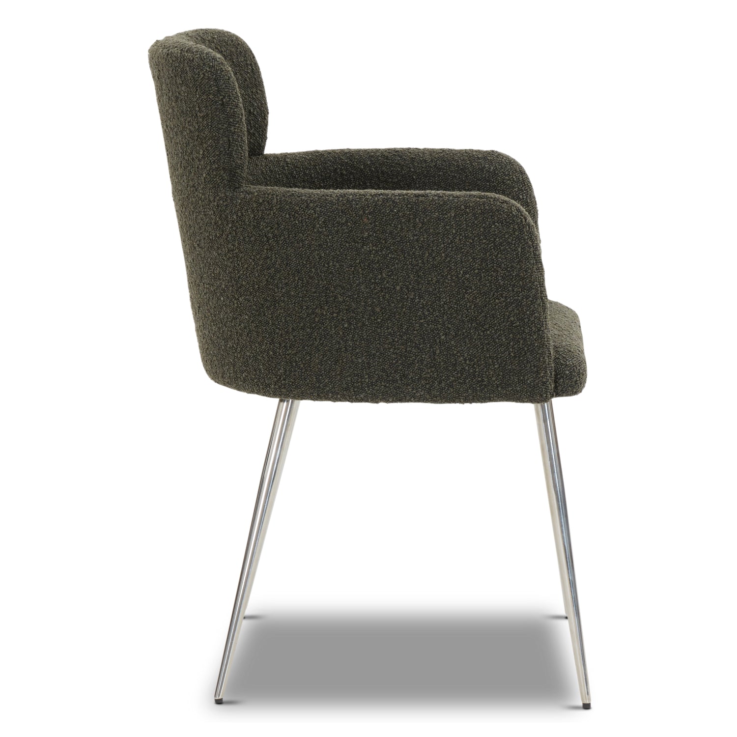 Atlas Dining Armchair | Juniper Green Boucle | Set of 2 