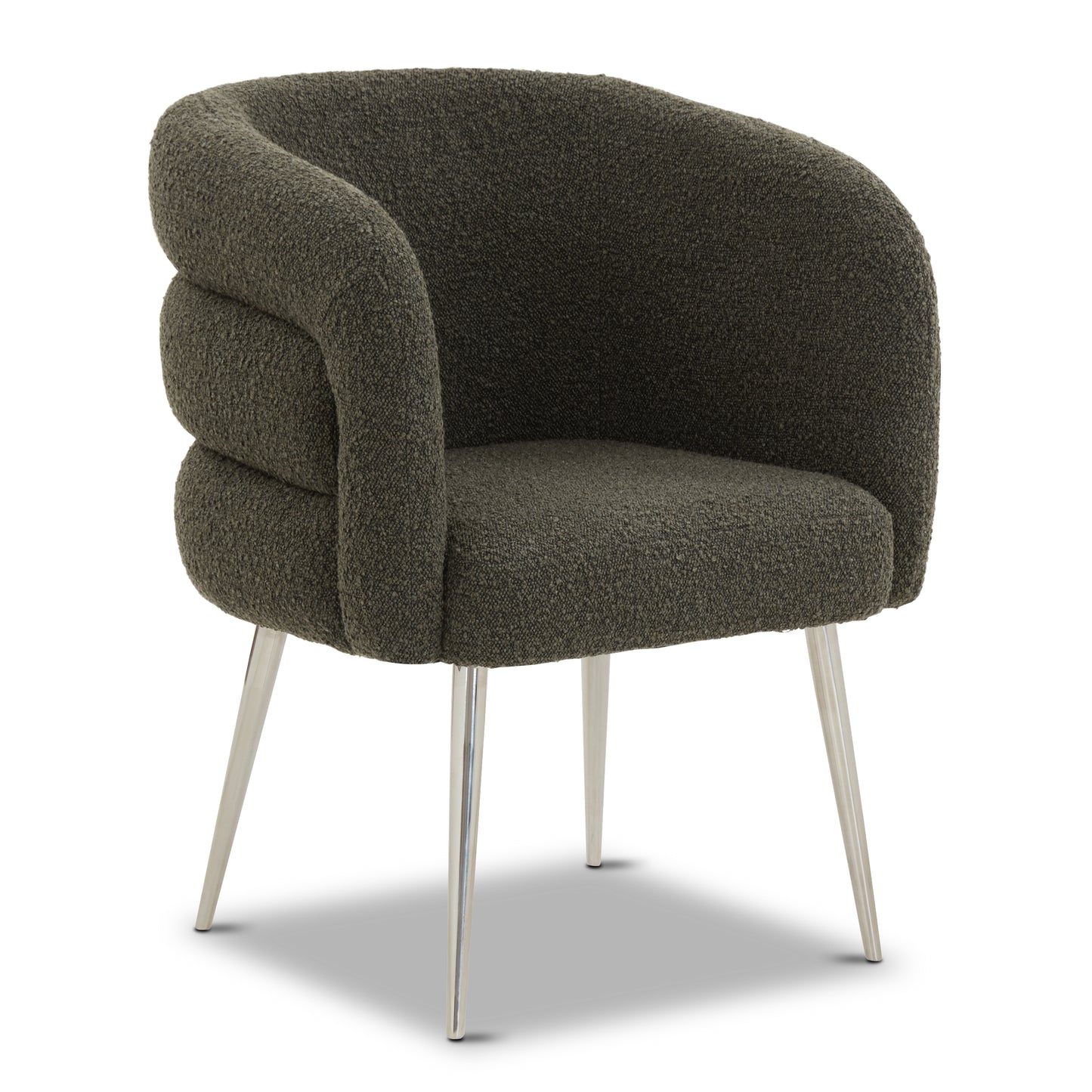 Venice Dining Chair | Juniper Green Boucle