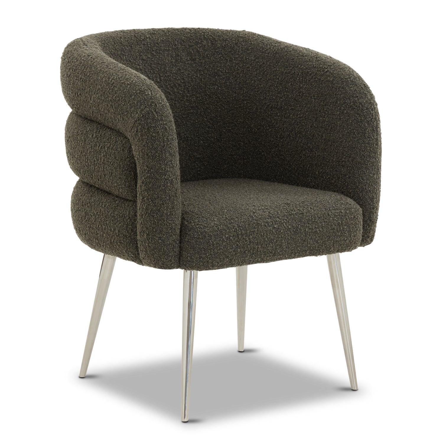 Venice Dining Chair | Juniper Green Boucle 