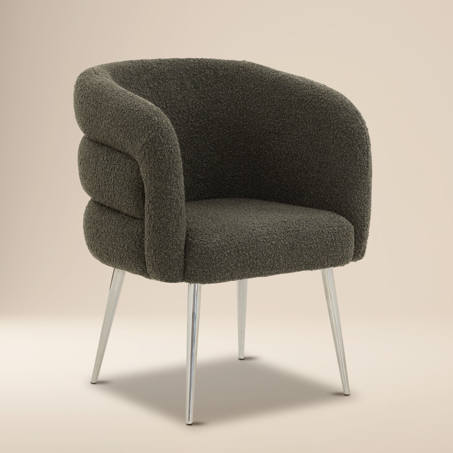 Venice Dining Chair | Juniper Green Boucle 