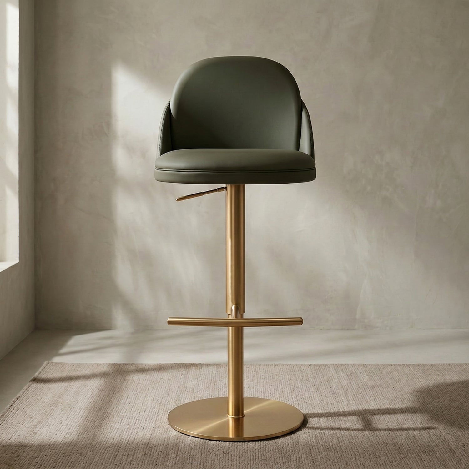 Finta Counter Stool | Fiori Green lifestyle_image