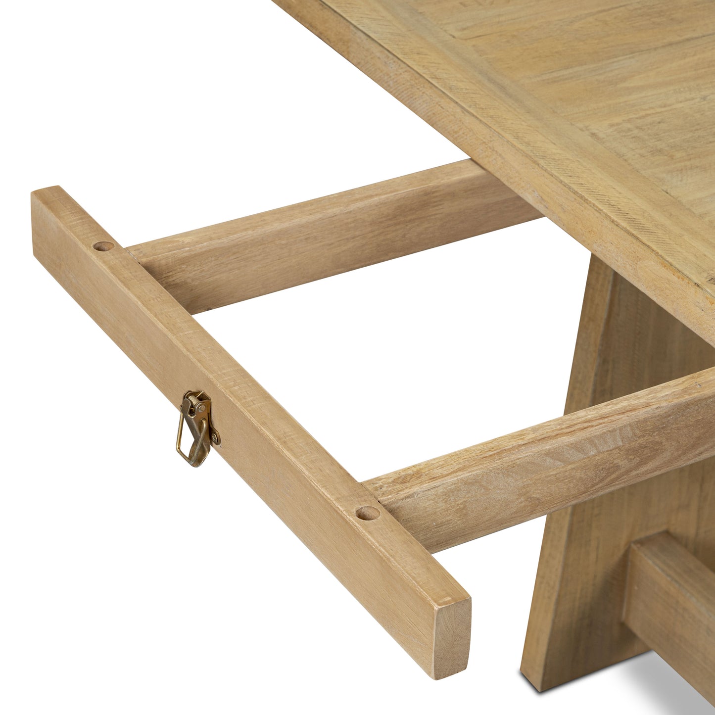 Combe Extension Dining Table (82.5" - 122") | Natural
