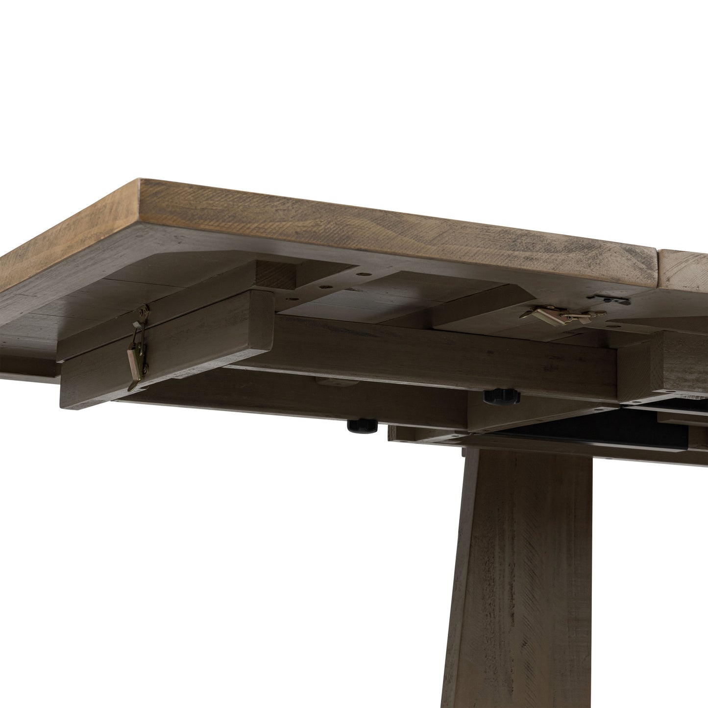Combe Extension Dining Table (82.5" - 122") | Weathered Pine