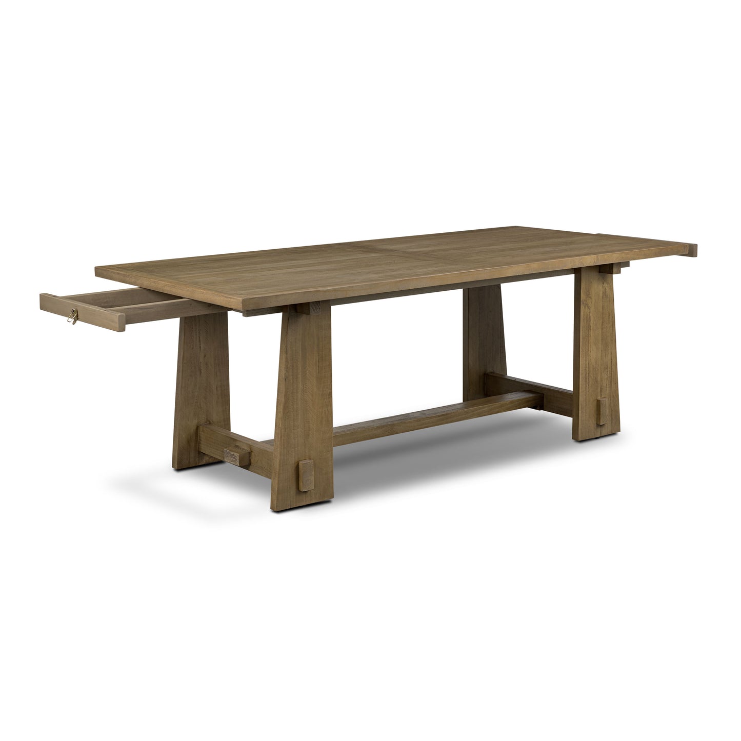 Combe Extension Dining Table (82.5" - 122") | Weathered Pine