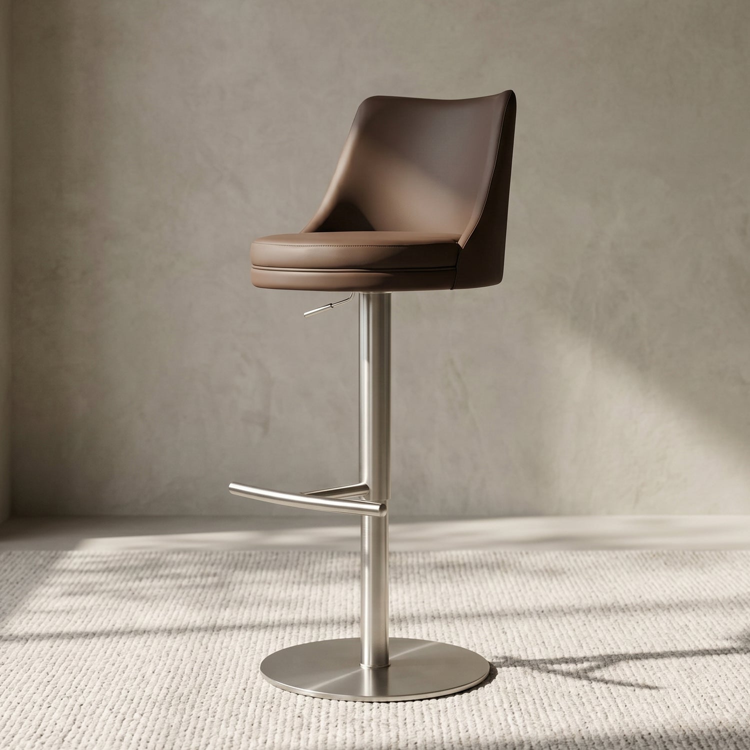 Yark Counter Stool | Mink Brown lifestyle_image