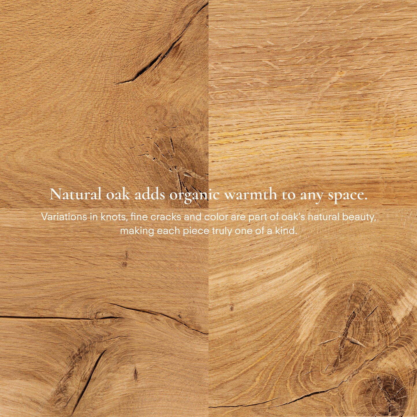 Tavi 86.5" Solid Oak Dining Table | Natural