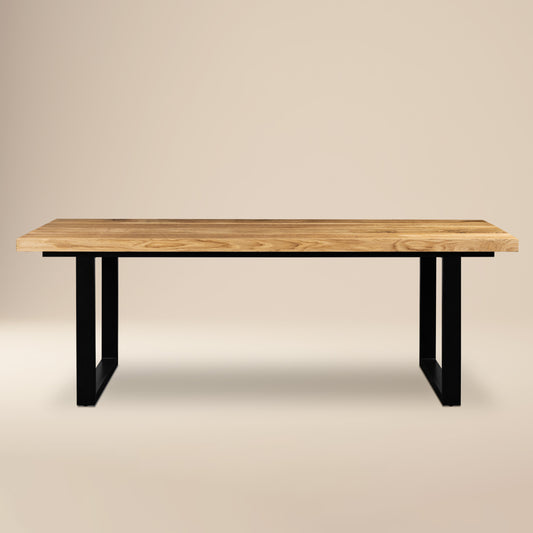 Tavi 86.5" Solid Oak Dining Table | Natural