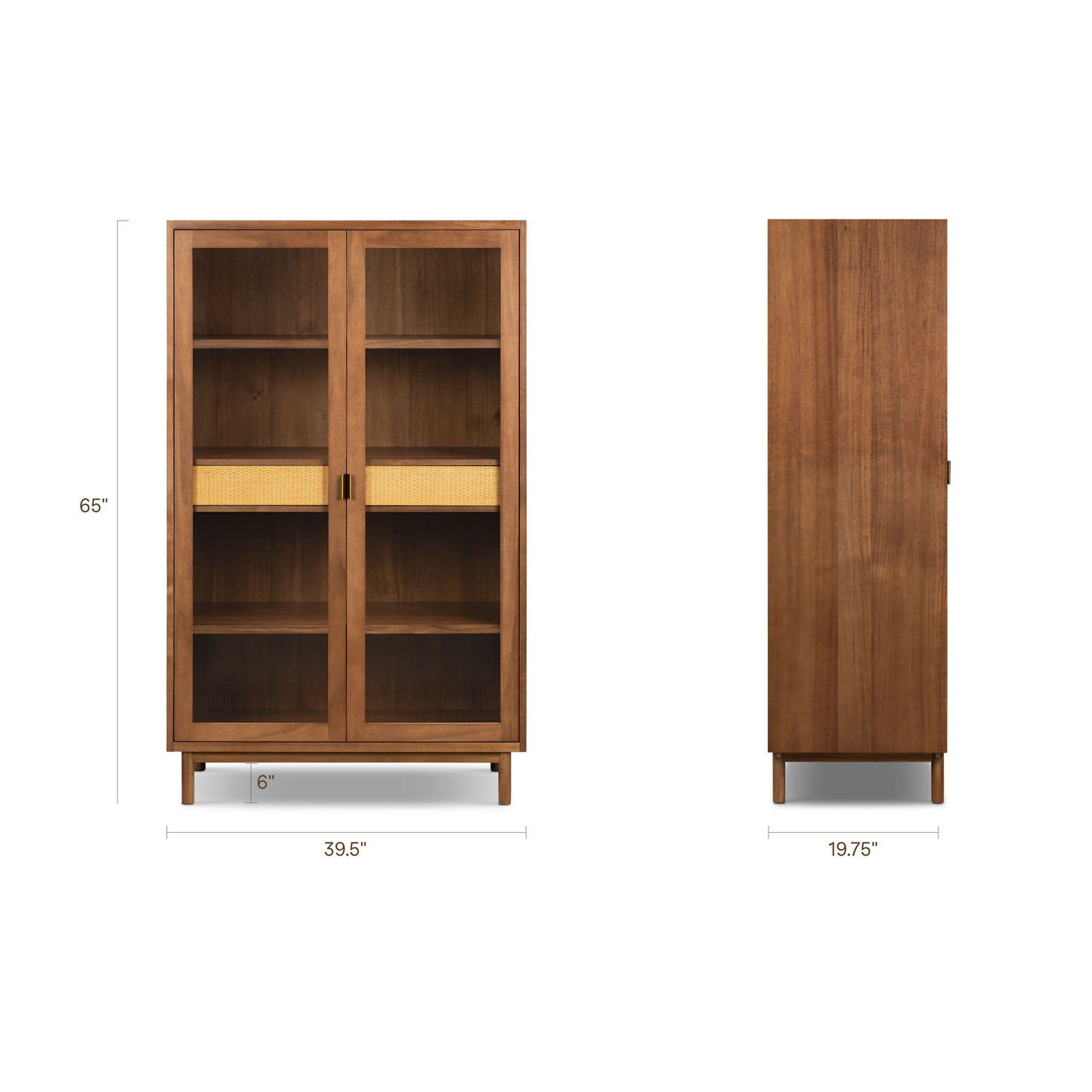 Nuvon Cabinet | Timber Brown