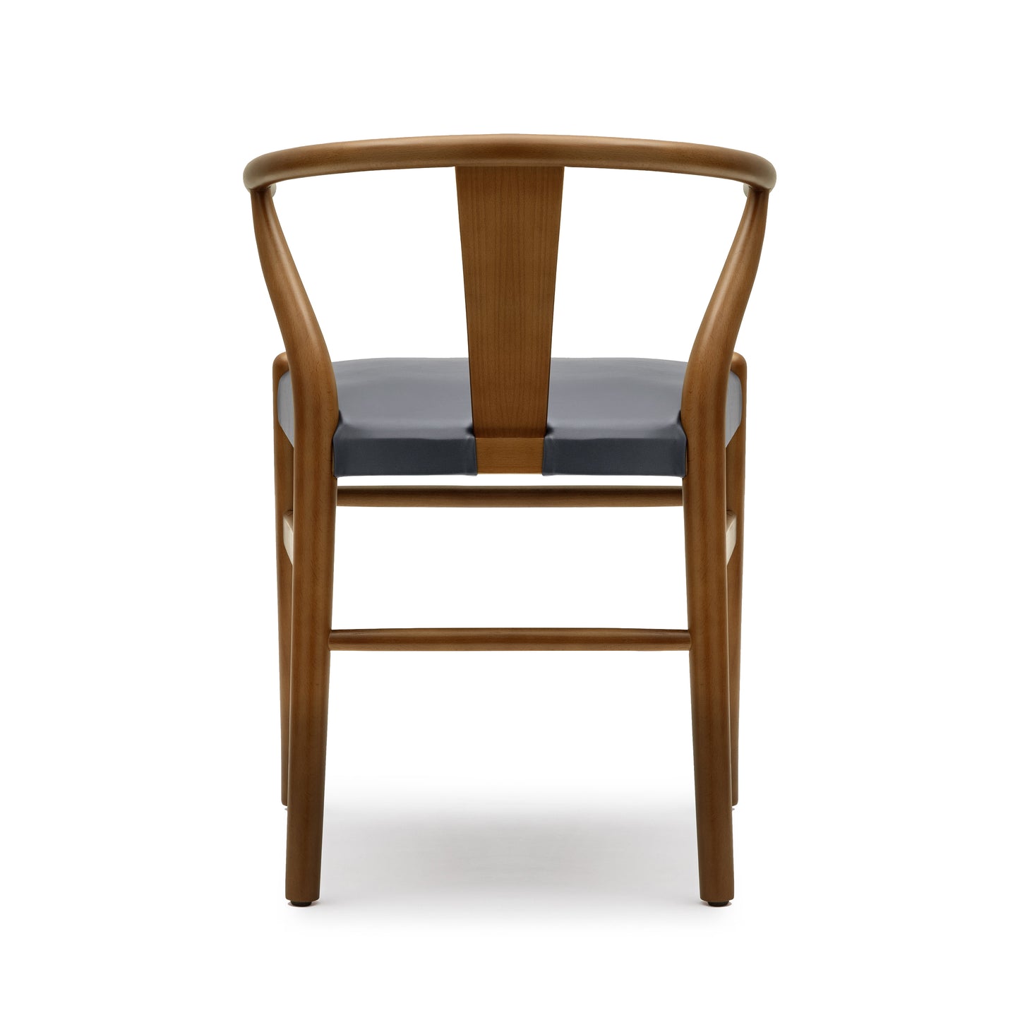 Lev Vegan Leather Dining Chair | Blue | Set of 2