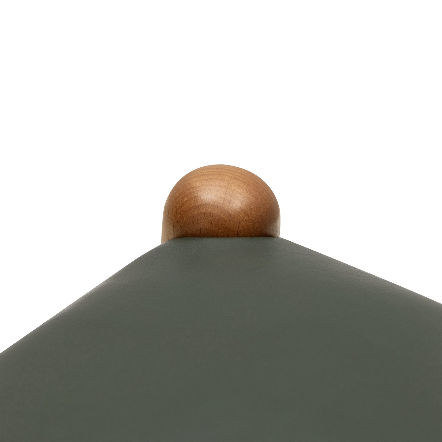 Lev Vegan Leather Dining Chair | Green | Set of 2
