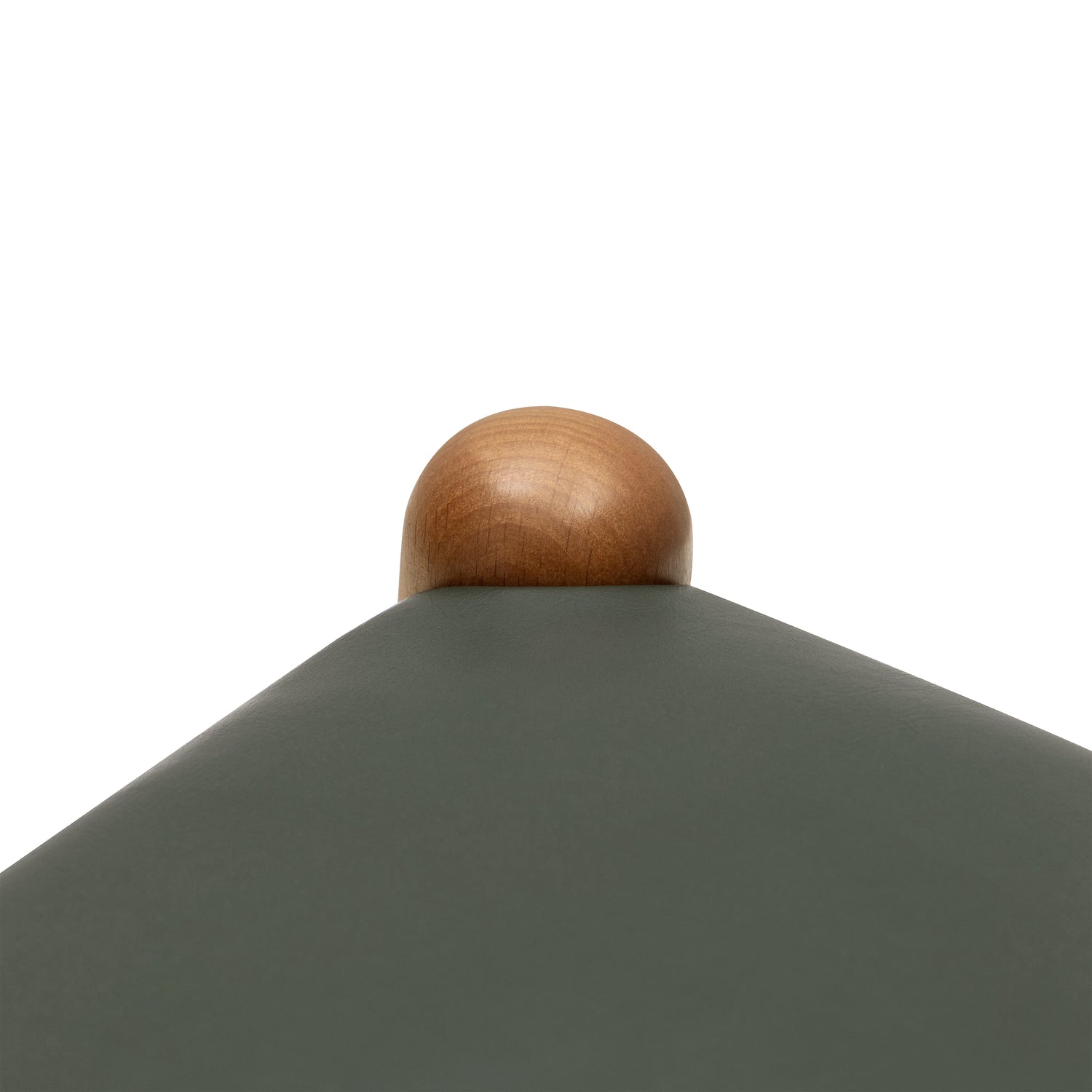 Lev Vegan Leather Dining Chair | Green | Set of 2 