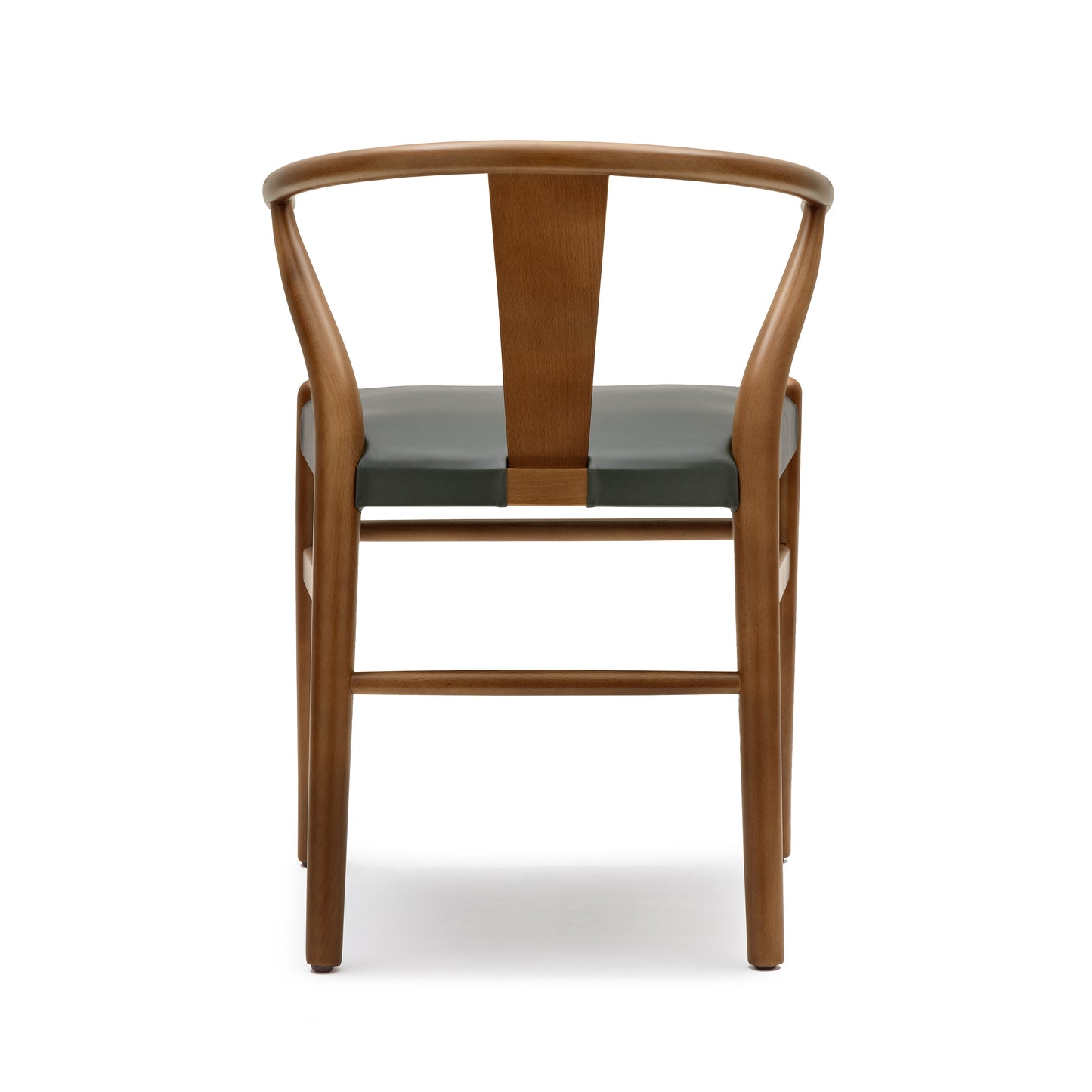 Lev Vegan Leather Dining Chair | Green | Set of 2