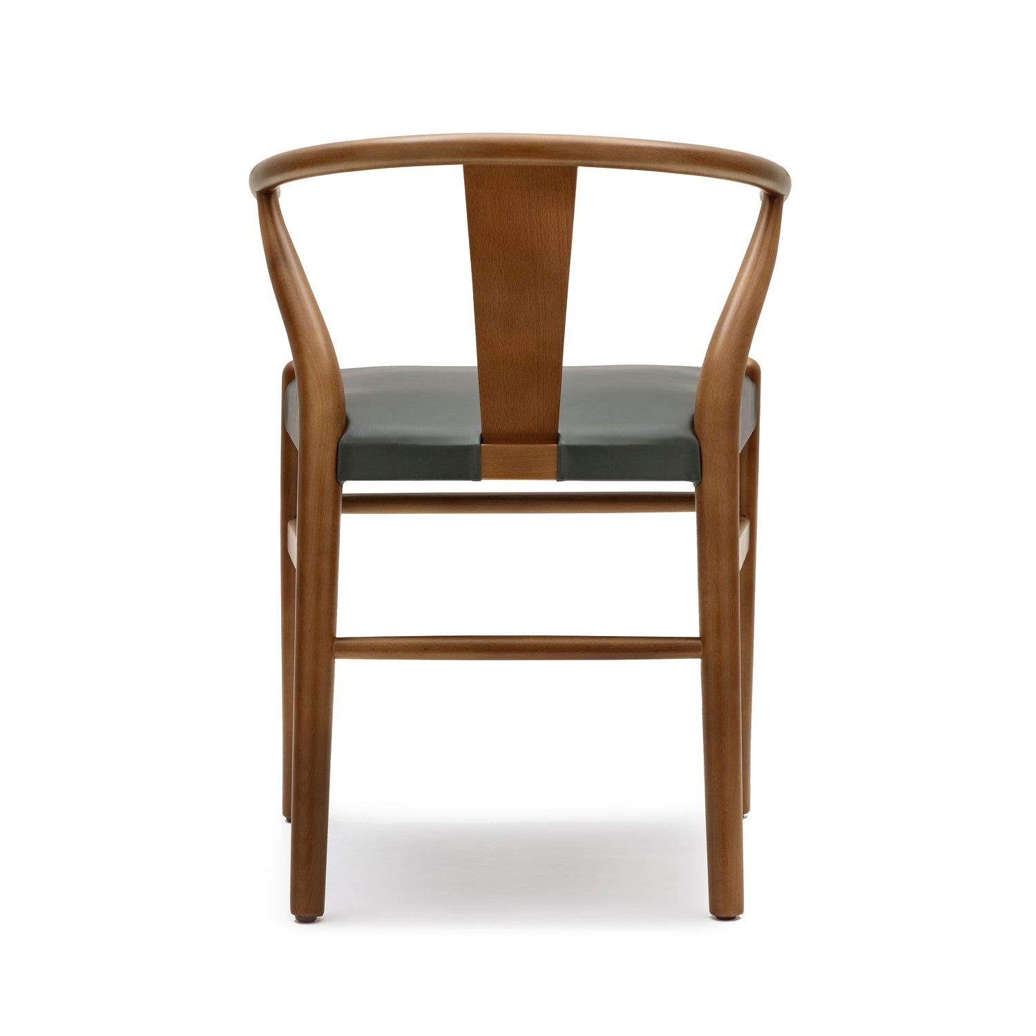 Lev Vegan Leather Dining Chair | Green | Set of 2 