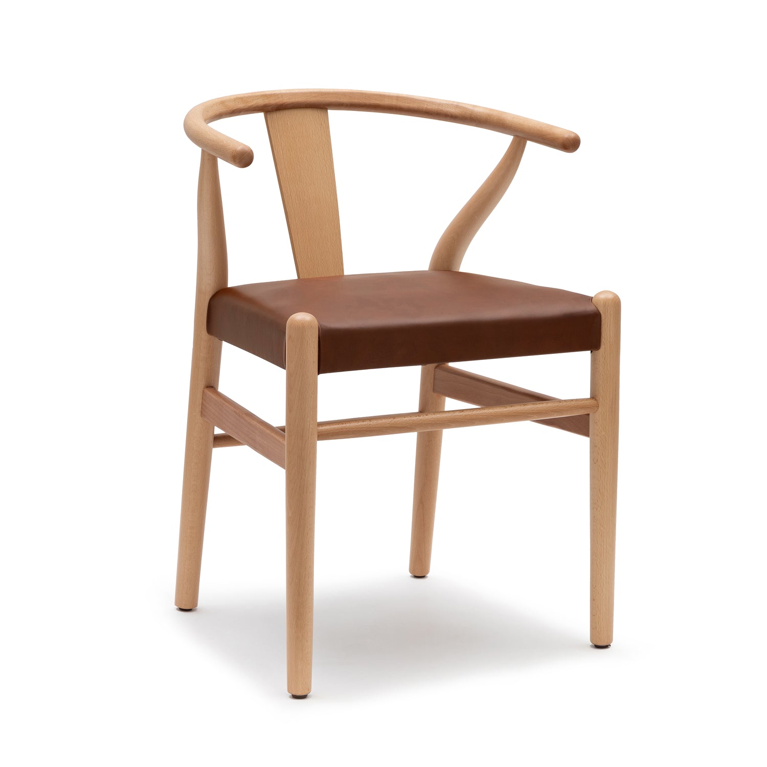 Lev Vegan Leather Dining Chair | Natural | Set of 2 