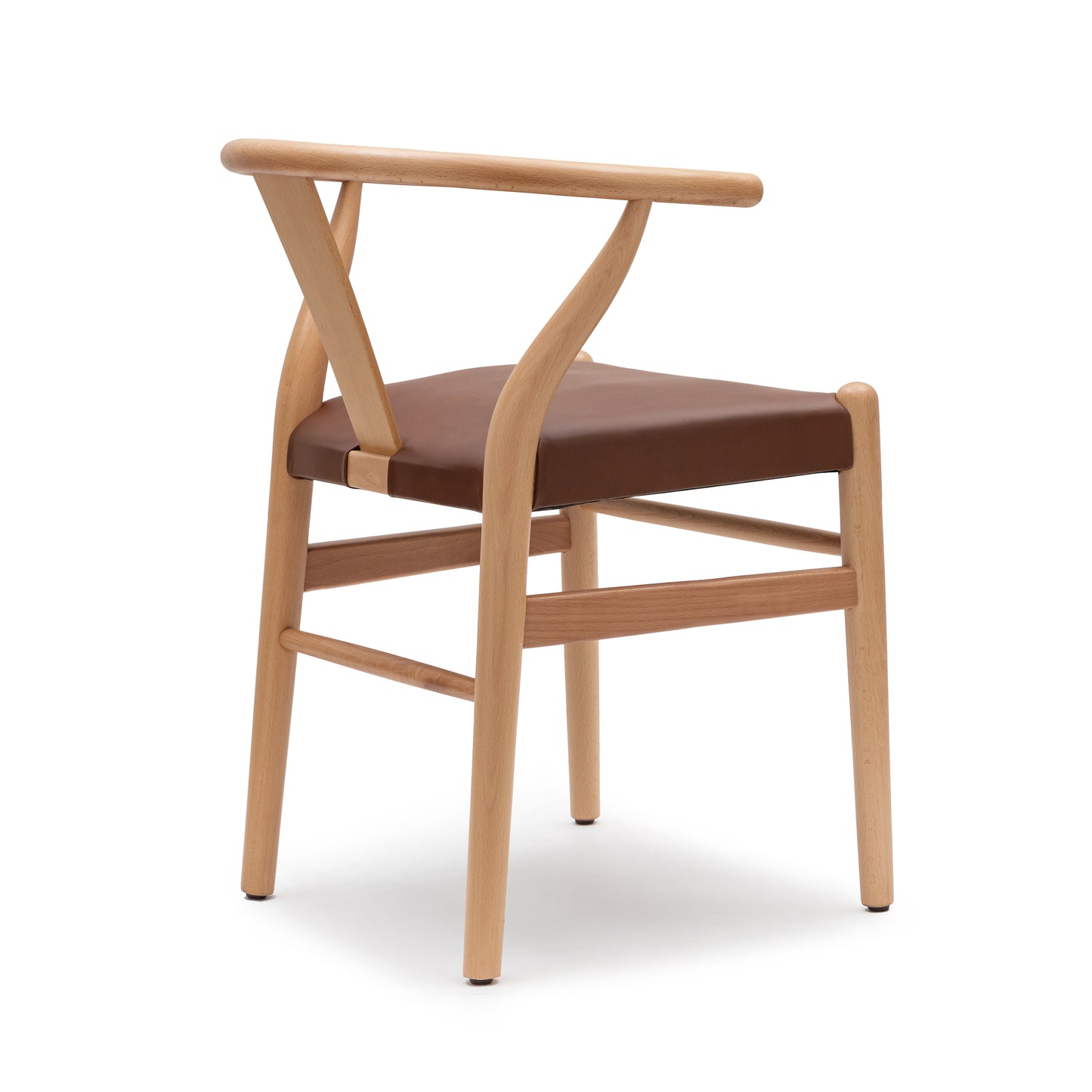 Lev Vegan Leather Dining Chair | Natural | Set of 2