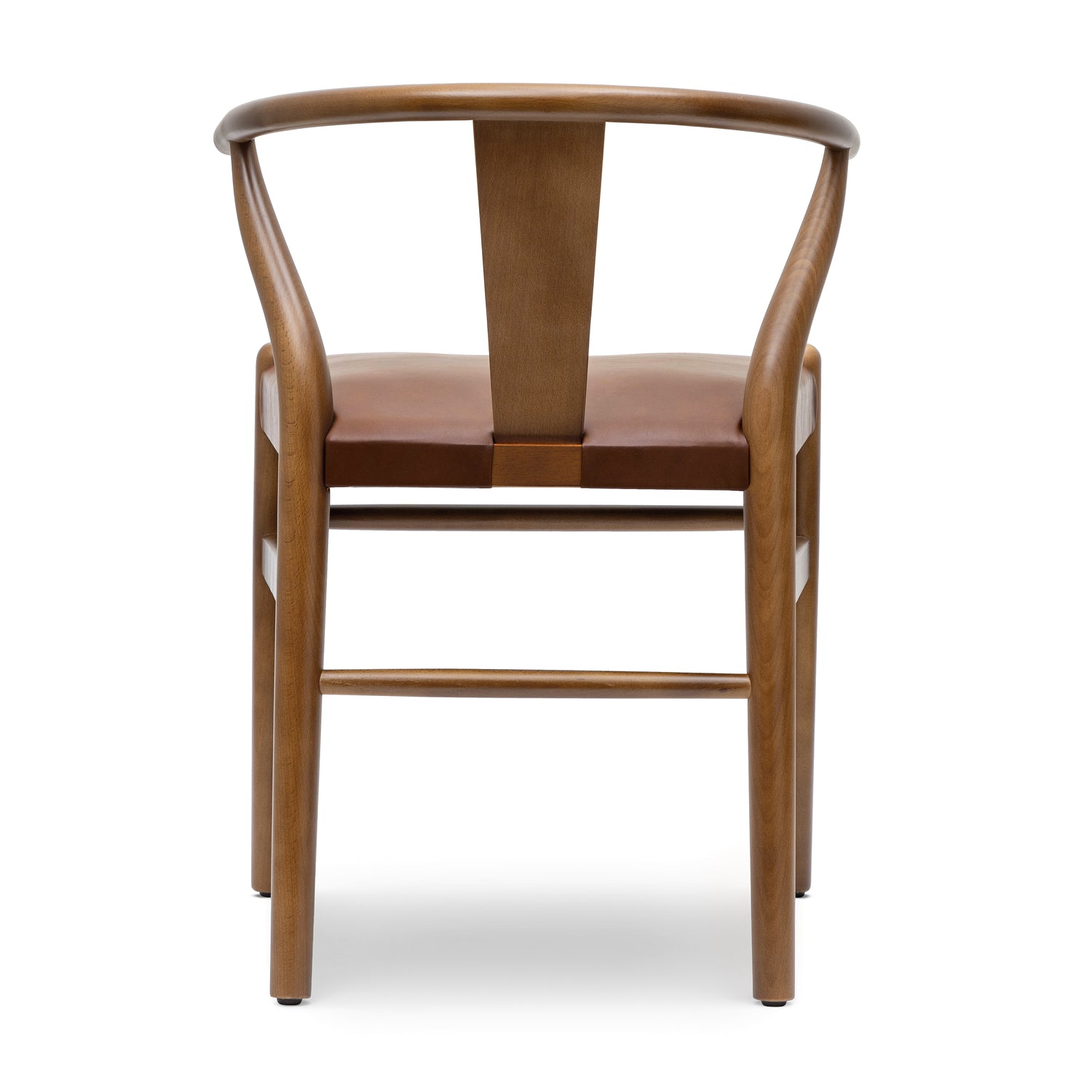 Lev Vegan Leather Dining Chair | Walnut | Set of 2 