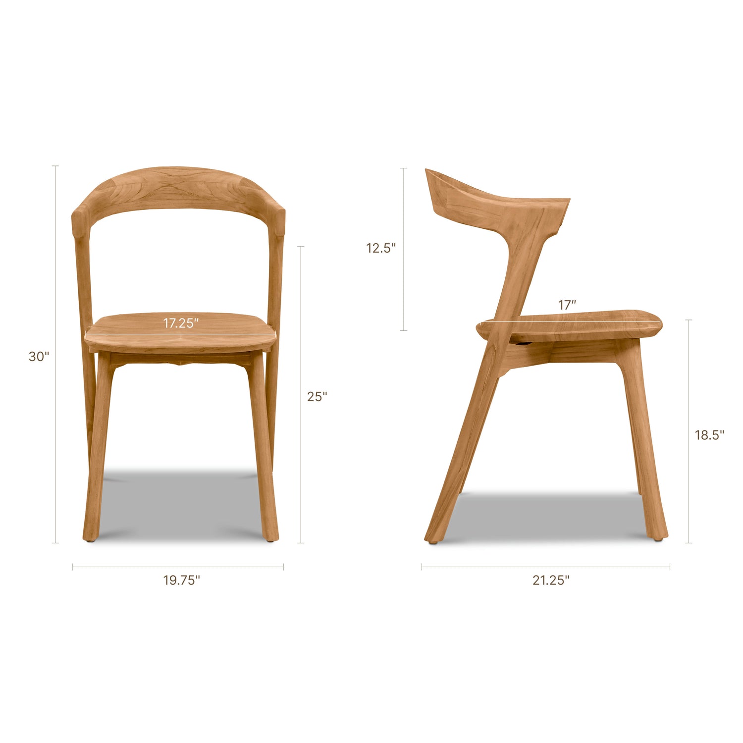 Liora Indoor / Outdoor Dining Chair | Natural 