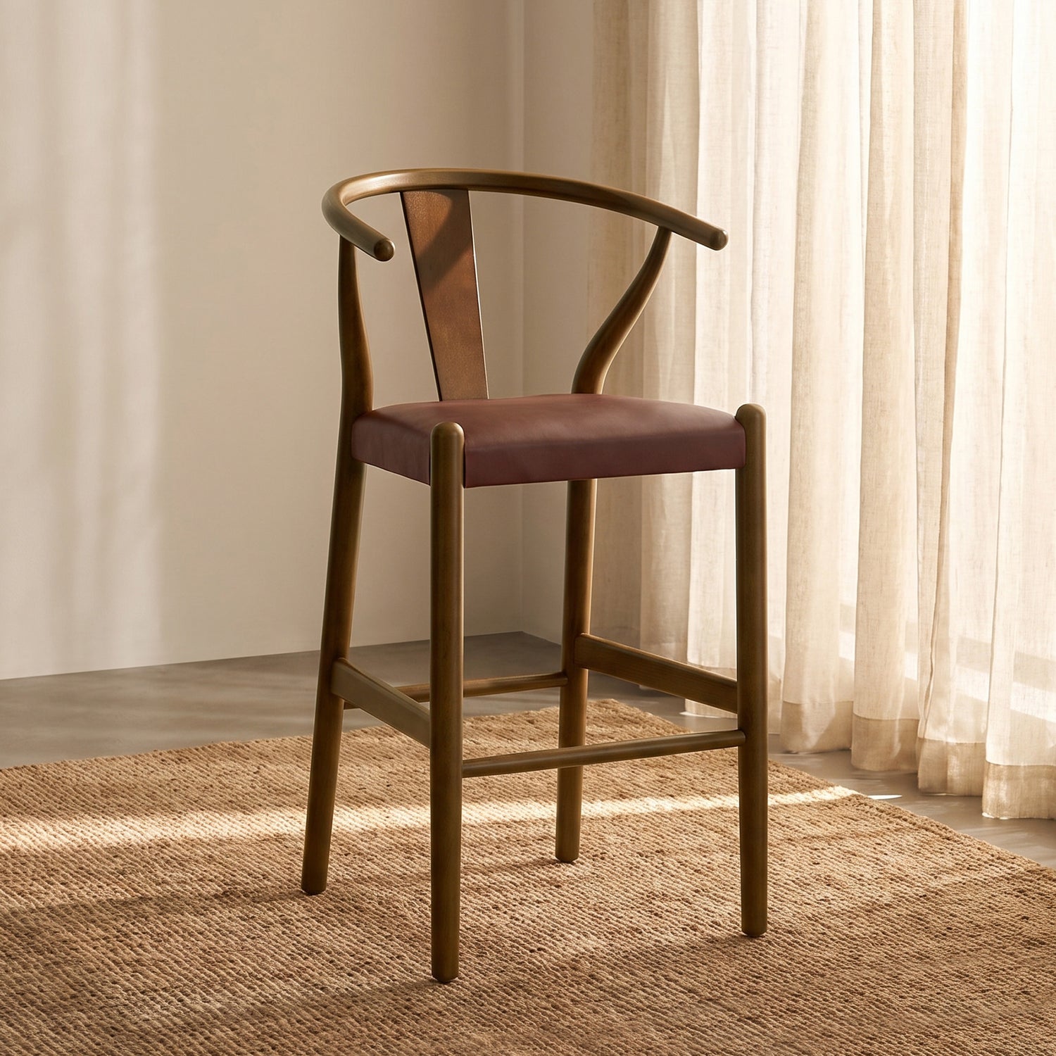 Lev Counter Stool | Walnut lifestyle_image