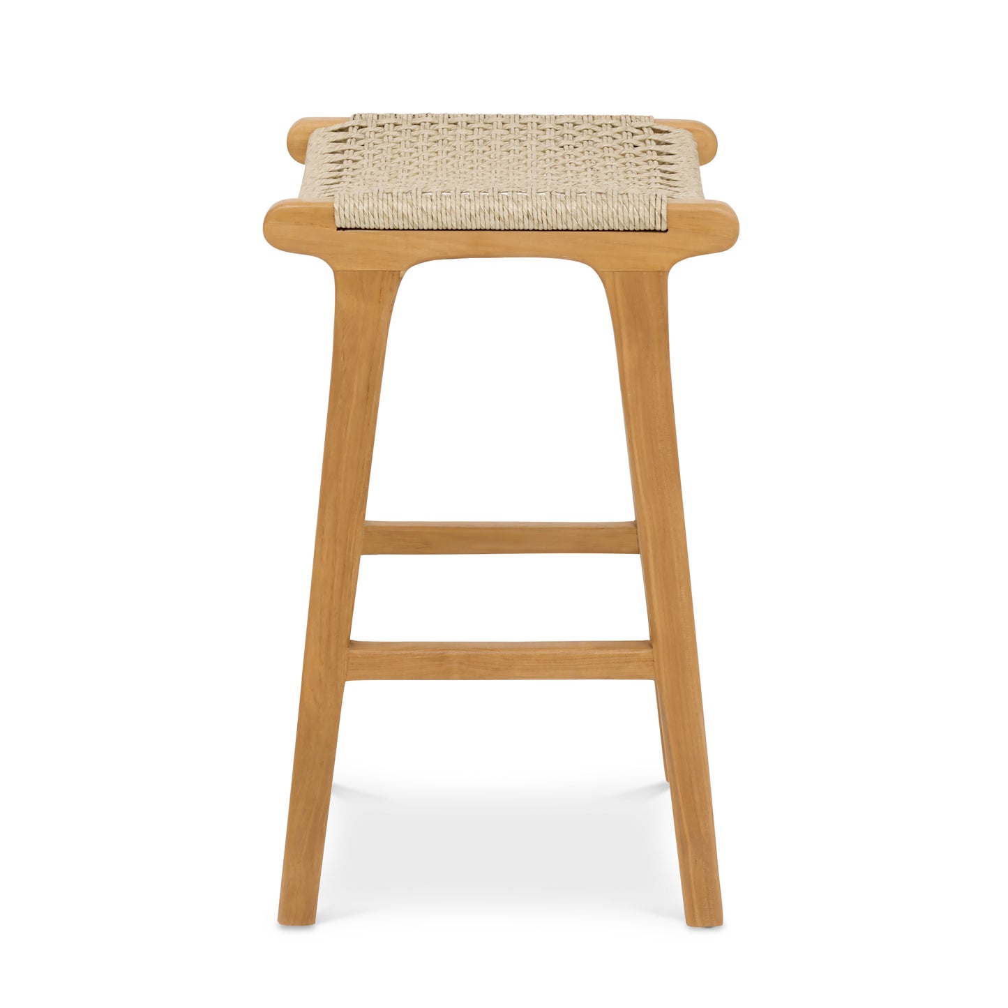Batu Indoor / Outdoor Backless Counter Height Stool | Maya Natural