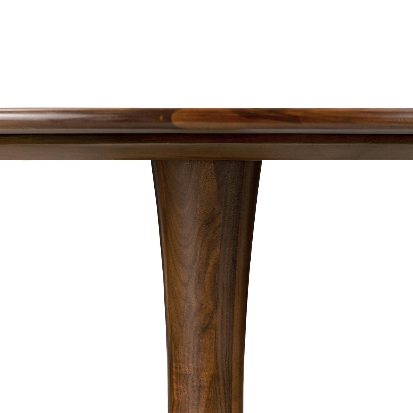 Marla 47.25" Round Dining Table | Walnut