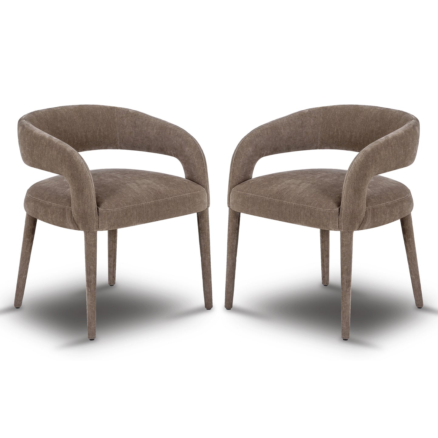 Livia Dining Chair | Fawn Brown | Set of 2