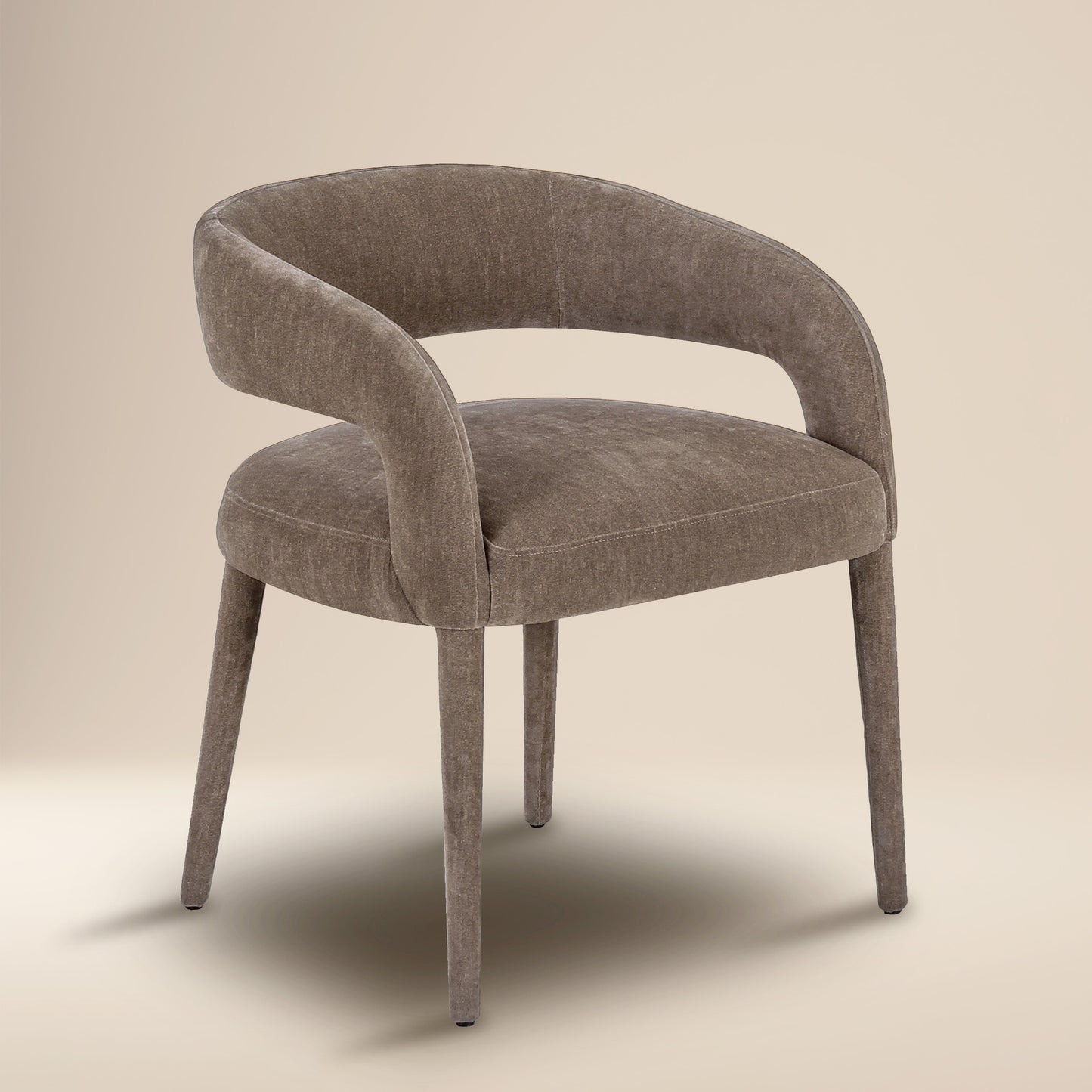 Livia Dining Chair | Fawn Brown | Set of 2