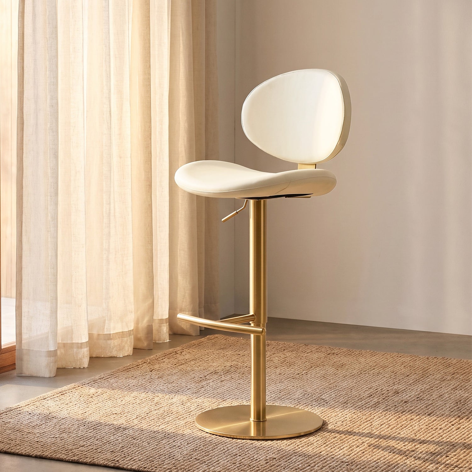 Cavo Counter Stool | Off White lifestyle_image