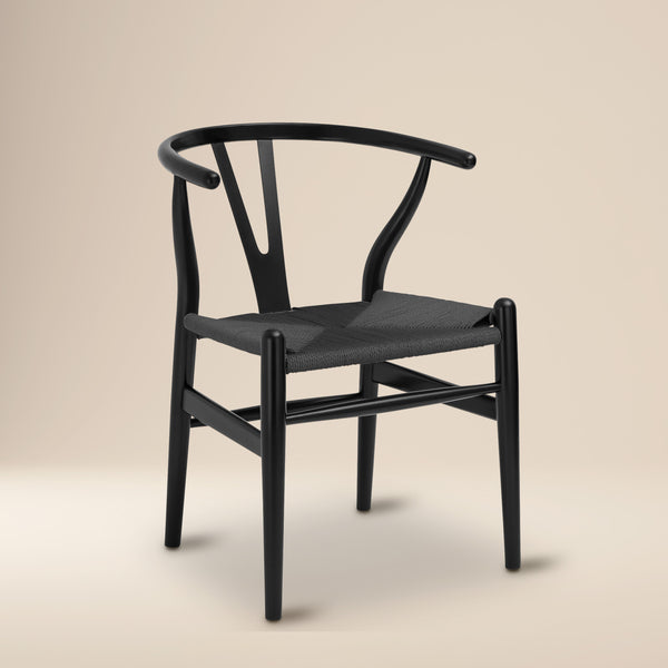 Weave Chair | Pitch Black | Set of 2