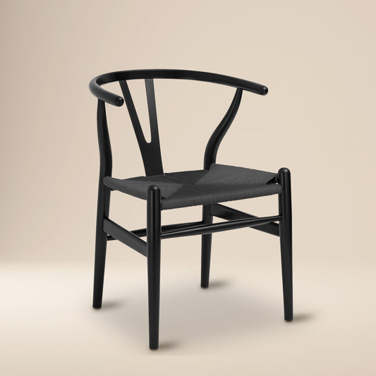 Weave Chair | Pitch Black | Set of 2