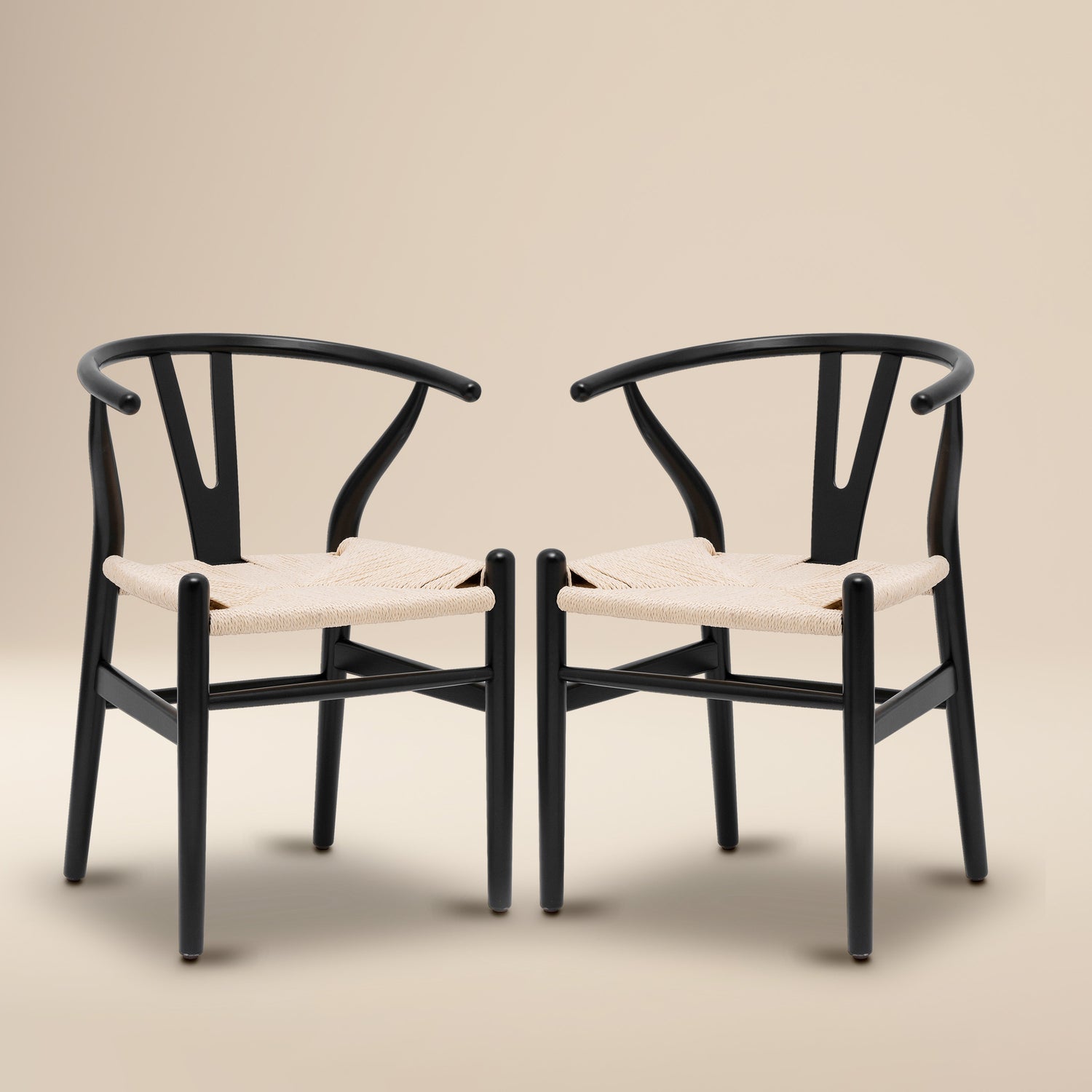 Weave Chair | Black | Set of 2 